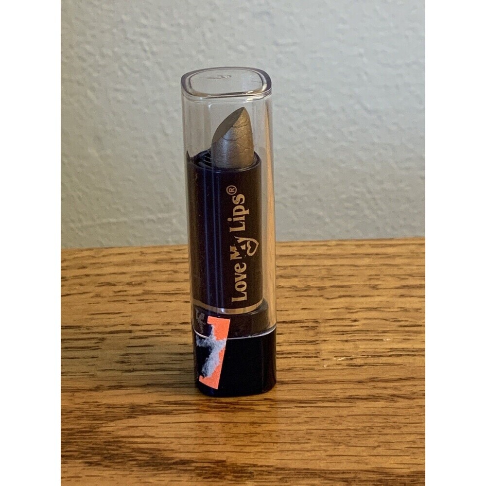 love my lips opulence frosted lip stick VTG New Silver Sealed Y2k 459 Shimmer